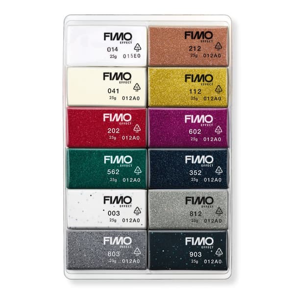 Effect Colour 12 stk. FIMO