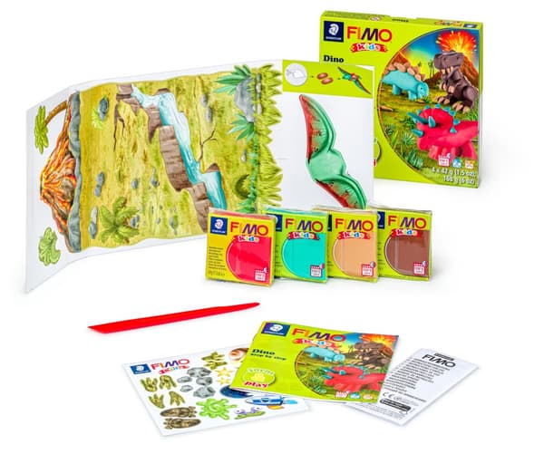 FIMO Kids Modelleringsmasse Dinosaur Staedtler