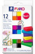 Miniatyrbilde 1 av 4: Soft Colour 12 stk. Basisfarger FIMO