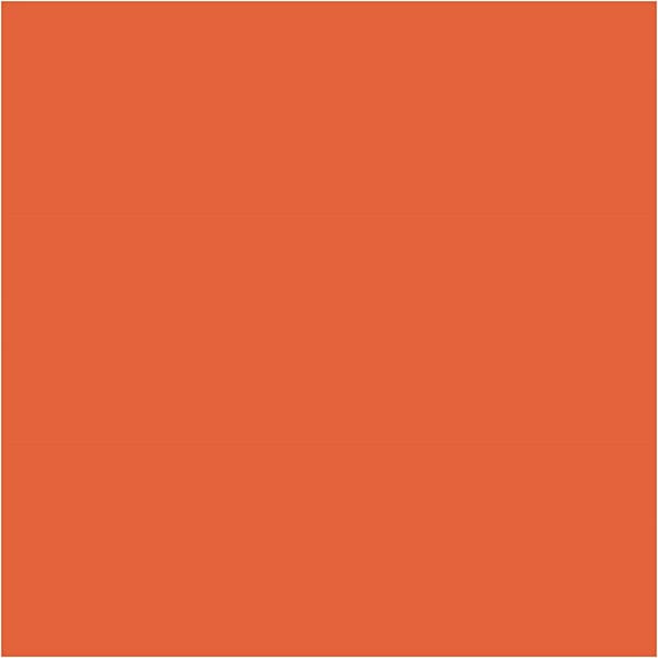 Kulørt kartong, A4 210x297 mm, 180 g, 20 ark, mandarin