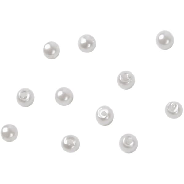 Vaxpärlor dia 3 mm Pärlemor 150 st