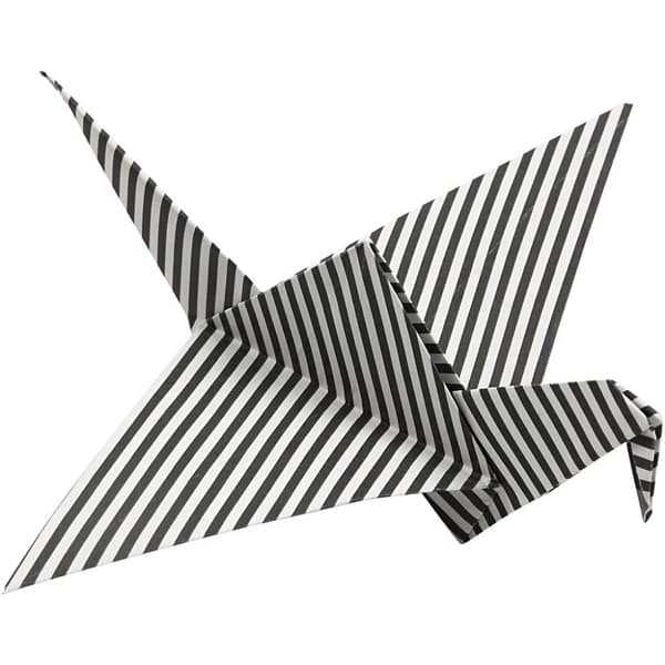 Origamipapper, 10x10 cm, 80 g, 50 mix. ark/ 1 förp.