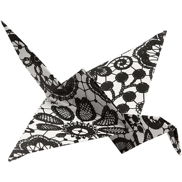 Origamipapper, 10x10 cm, 80 g, 50 mix. ark/ 1 förp.
