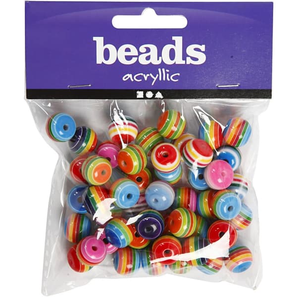 Plastpärlor Multimix 12 mm 75 ml