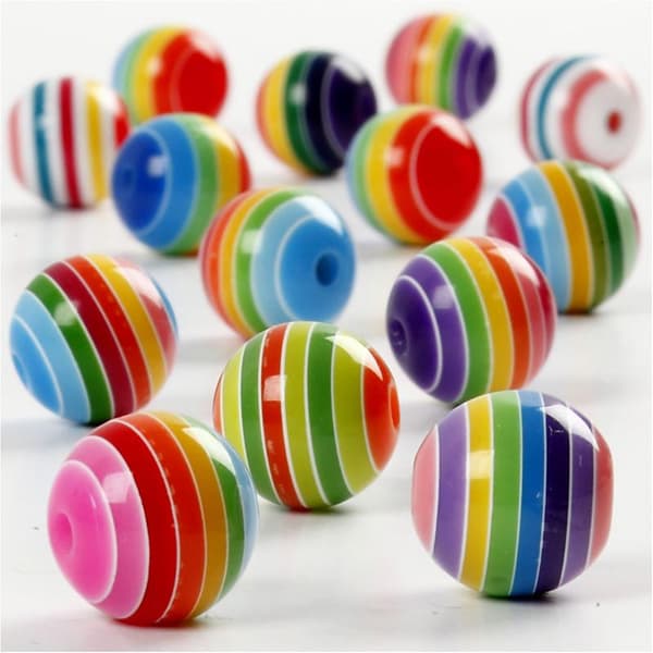 Plastpärlor Multimix 12 mm 75 ml