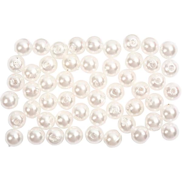 Vaxpärlor dia 5 mm Pärlemor 100 st