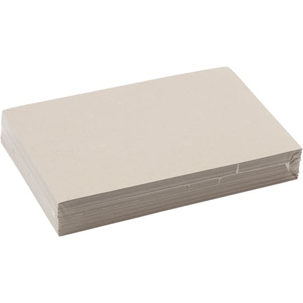 Resirkulert Papp, A4, ark 210x297 mm, 225 g, grå brun, 125 ark/ 1 pk.