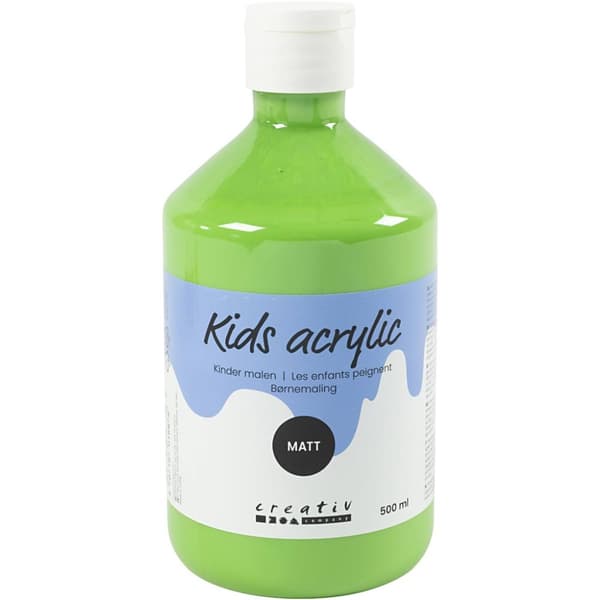 Färg Allround 02 Matt 500 ml Ljusgrön