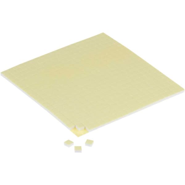 Fästkuddar Dubbelhäftande 3D 5x5x3 mm 10 Ark