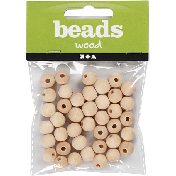 Treperle, dia. 10 mm, hullstr. 2,5 mm, 40 stk./ 1 pk.