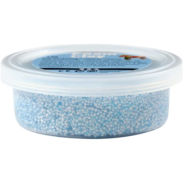 Foam Clay® , glitter, pastellfarger, 6x14 g/ 1 pk.