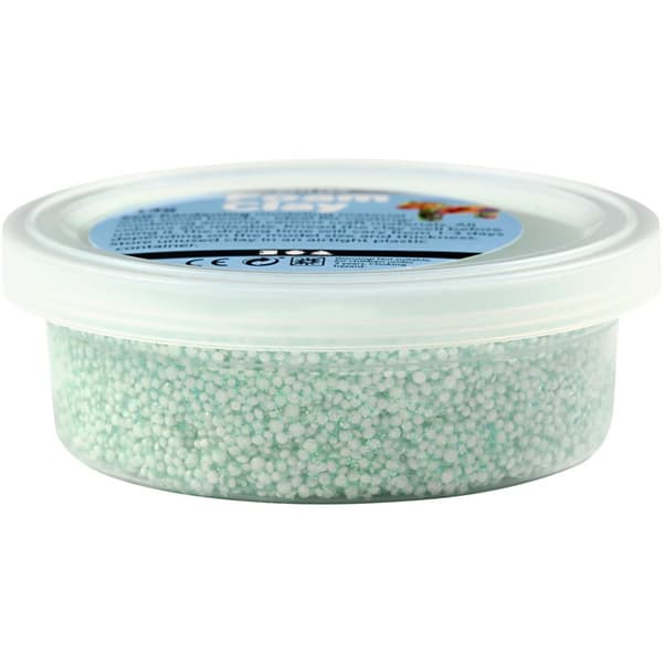 Foam Clay® , glitter, pastellfarger, 6x14 g/ 1 pk.