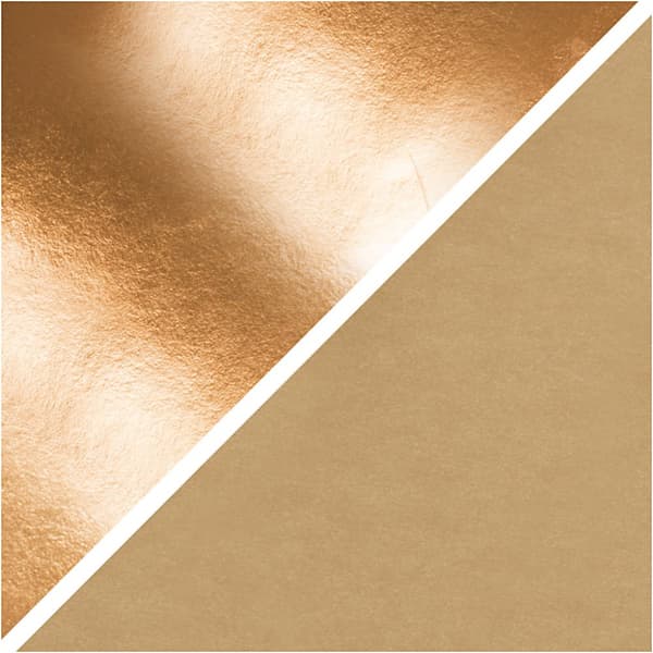 Läderpapper, rosa guld, B: 49 cm, enfärgad,folie, 350 g, 1 m/ 1 rl.