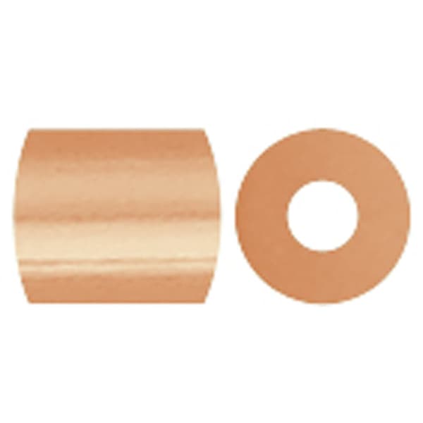 PhotoPearls, str. 5x5 mm, hullstr. 2,5 mm, 1100 stk., askegrå (8)