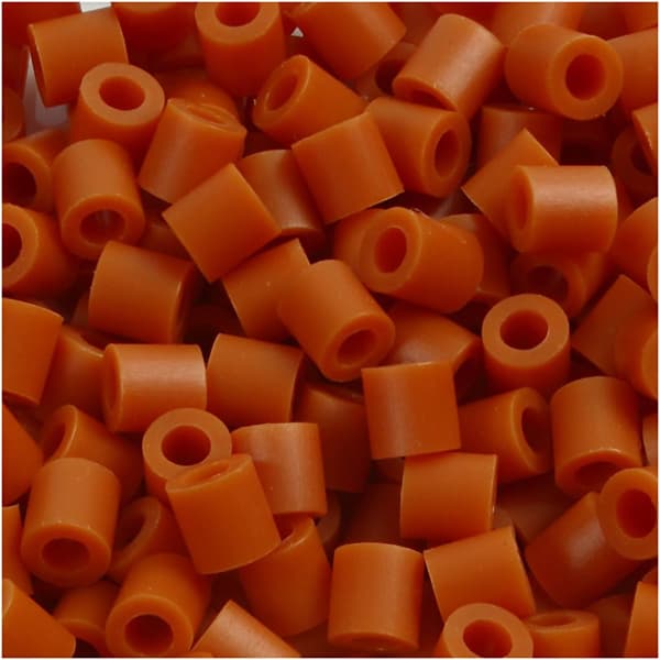 PhotoPearls, str. 5x5 mm, hullstr. 2,5 mm, 6000 stk., rødbrun (5)