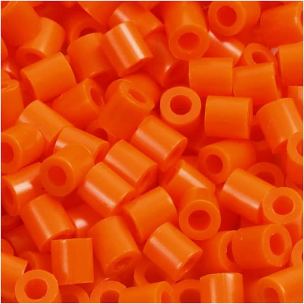 Nabbipärlor Photo Pearls 5x5 mm 1100 st Orange Klar (13)