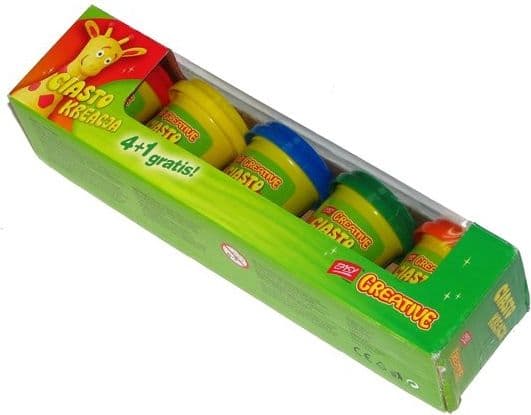 Kake - kopper 4+1 fri plastmasse LETT