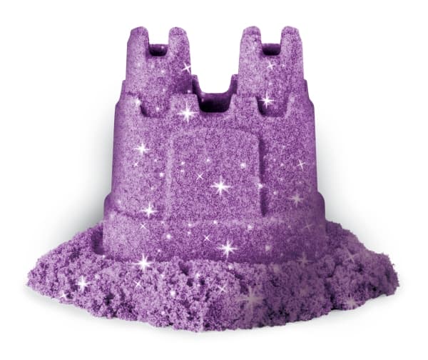 Kinetic Sand KNS RFL SglShmrMltPk Vert UPCX FR GML, Kinetisk sand for barn, 4 år, Ikke giftig, Blå, Rosa, Lilla
