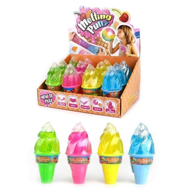 Putty Glitter Glass Grön Sininen
