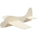 Miniatyrbild 1 av 4: Flygplan - stl. 21,5x25,5 cm - Plywood - 20 set