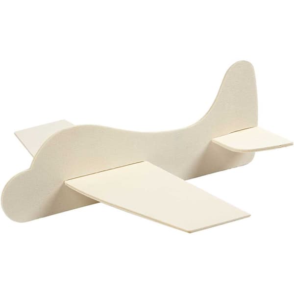 Flygplan - stl. 21,5x25,5 cm - Plywood - 20 set