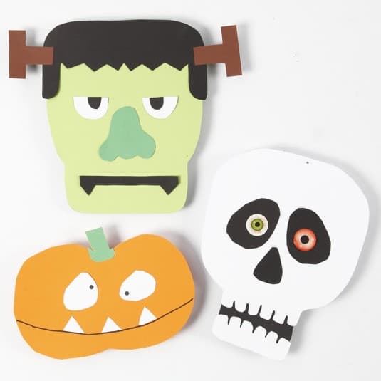 Stort Halloweenset - För festen eller till skolan