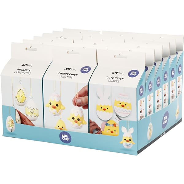 Storpack Pysselset - Påskägg, vänner och familj - 18 set