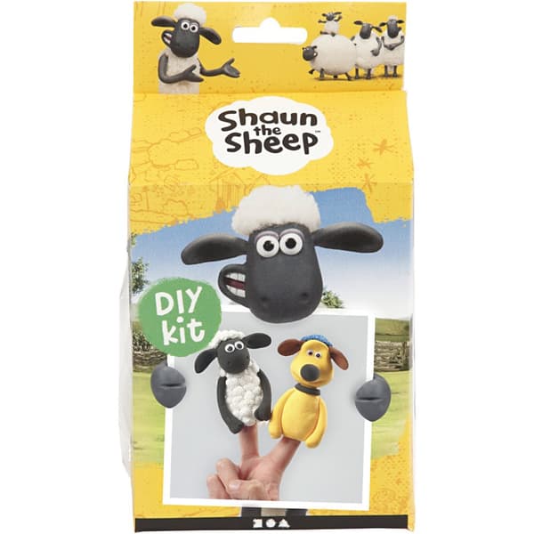 Pysselset Lera - Fingerdockor med Fåret Shaun