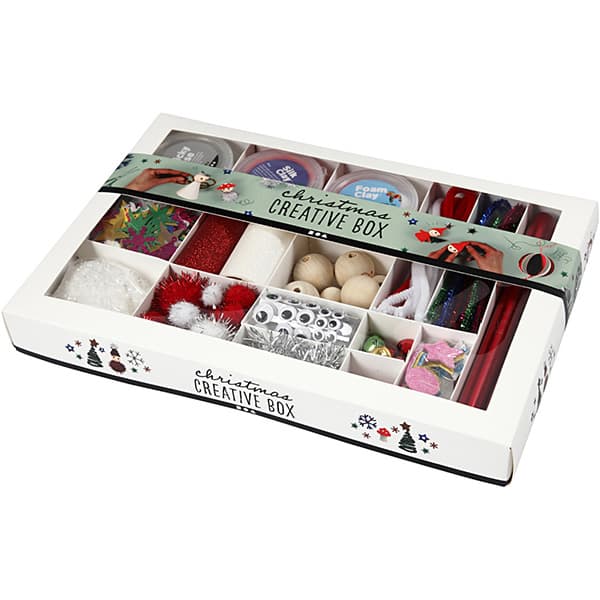 Pysselset - Stor Kreativ Box - Magisk Jul
