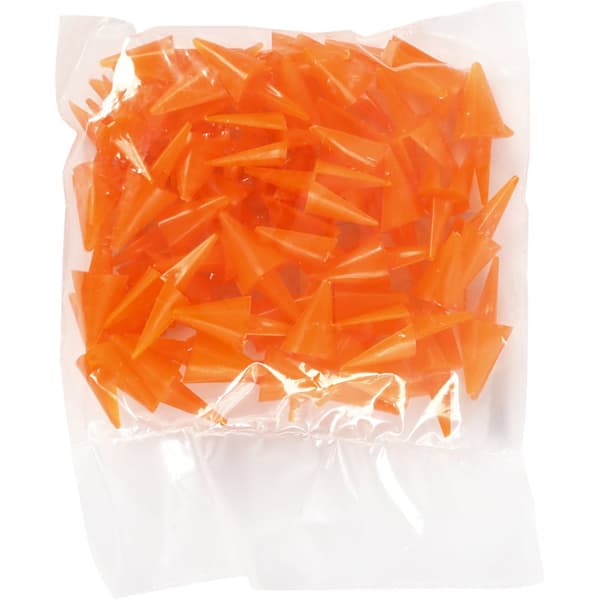 Kycklingnäbb -  L: 30 mm - Orange - 50 st