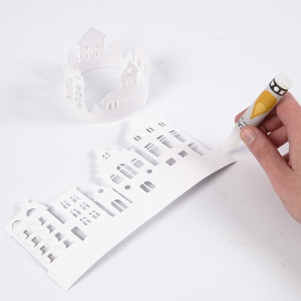 DIY kit Jul - Dekorationskupa - 18 cm