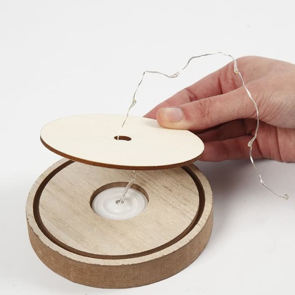 DIY kit Jul - Dekorationskupa - 18 cm