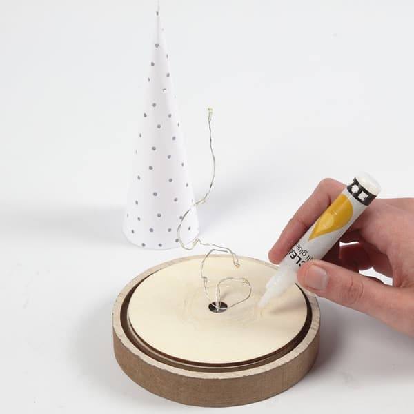 DIY kit Jul - Dekorationskupa - 18 cm