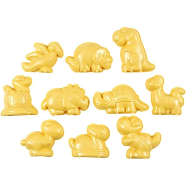 Sandformar Sandy Clay - 36 Mixade - Stl. 3,5-9,5 cm