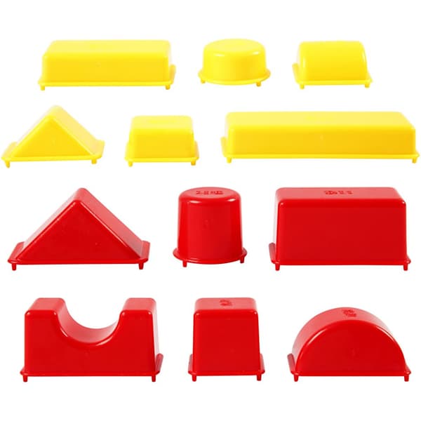 Sandformar Sandy Clay - 36 Mixade - Stl. 3,5-9,5 cm