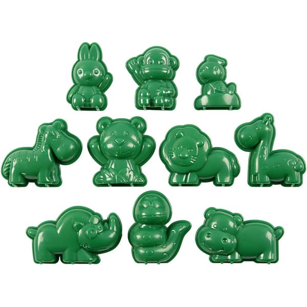 Sandformar Sandy Clay - 36 Mixade - Stl. 3,5-9,5 cm