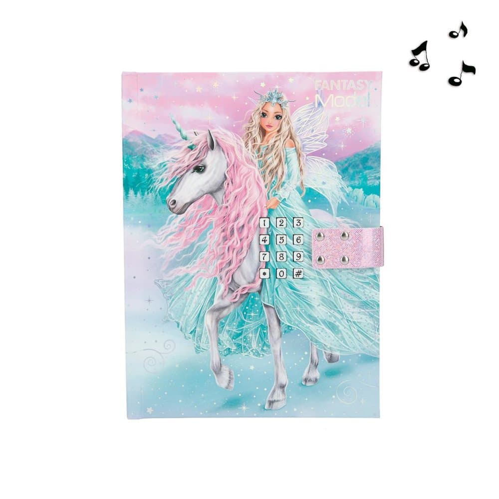 FantasyModel Dagbok med kod & musik Icefriends