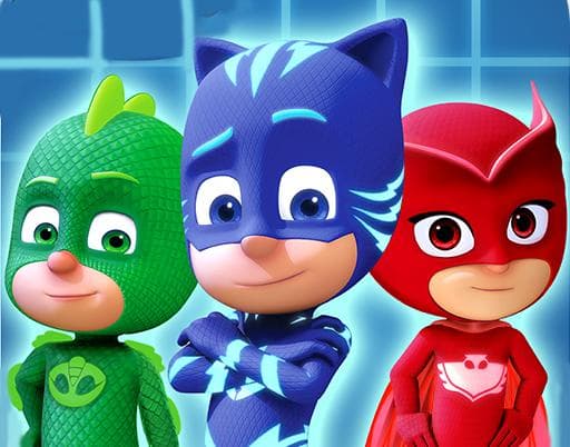Diamond painting Diamantmålning - PJ Masks 30x40 cm