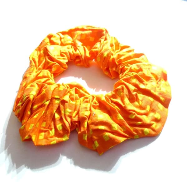 Scrunchie Orange