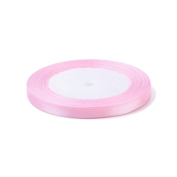 10 mm sidenband 14 meter ljusrosa
