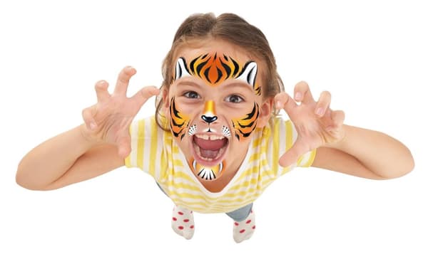 Face Paintoos Ansiktstatueringar Wild Pack Tiger