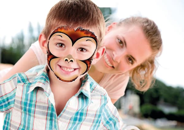 Face Paintoos Ansiktstatueringar Wild Pack Tiger