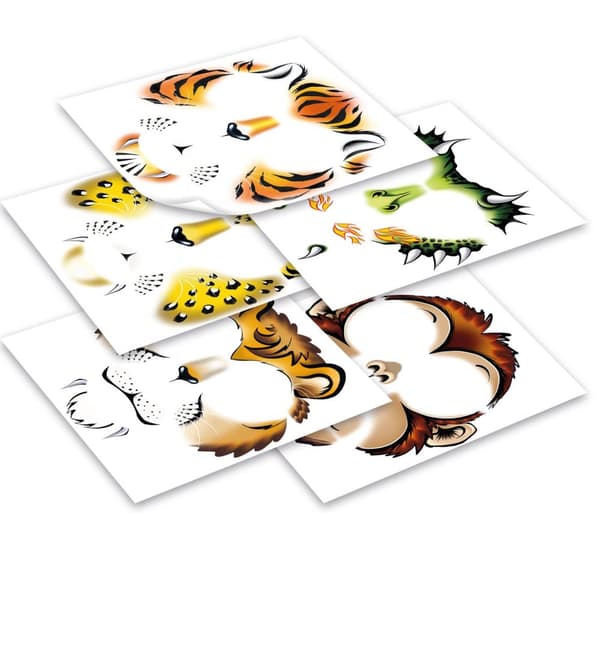 Face Paintoos Ansiktstatueringar Wild Pack Tiger