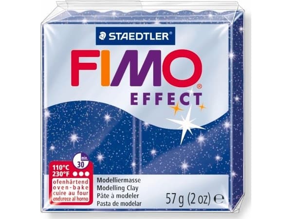 STAEDTLER FIMO 8020 - Plastin - Blå - Vuxen - 1 st. - Glitterblå - 1 färg ( 8020-302 )