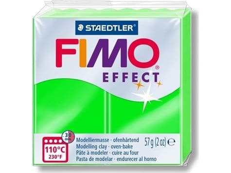 STAEDTLER FIMO 8010 - Plastin - Grön - Vuxen - 1 bit(er) - Neongrön - 1 färg ( 8010-501 )