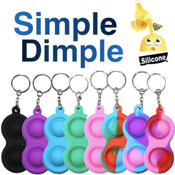 Simple dimple, MINI Pop it Fidget Finger Toy / Leksak- CE