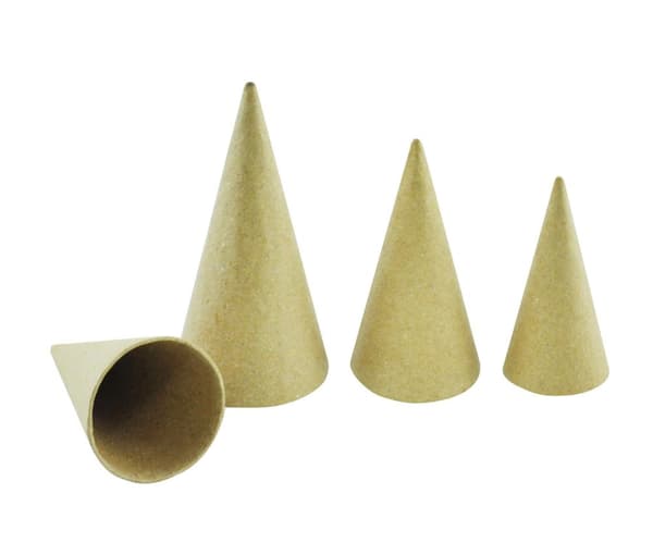 Pappkoner 8, 10, 12 cm 30/fp