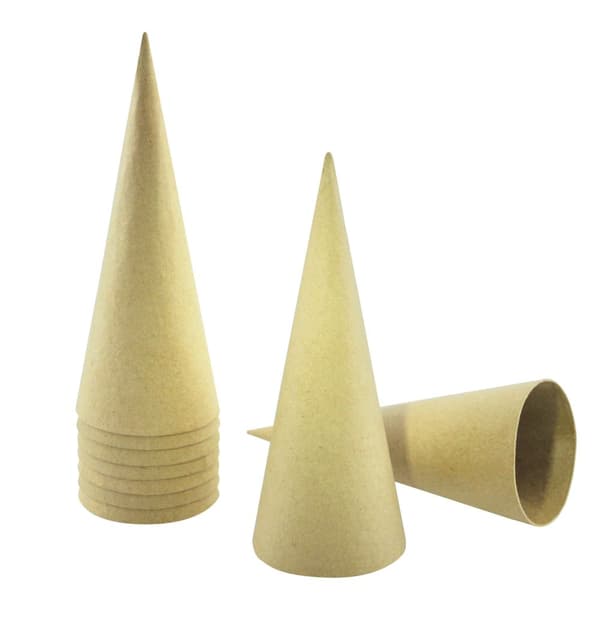 Pappkoner 20cm 20/fp