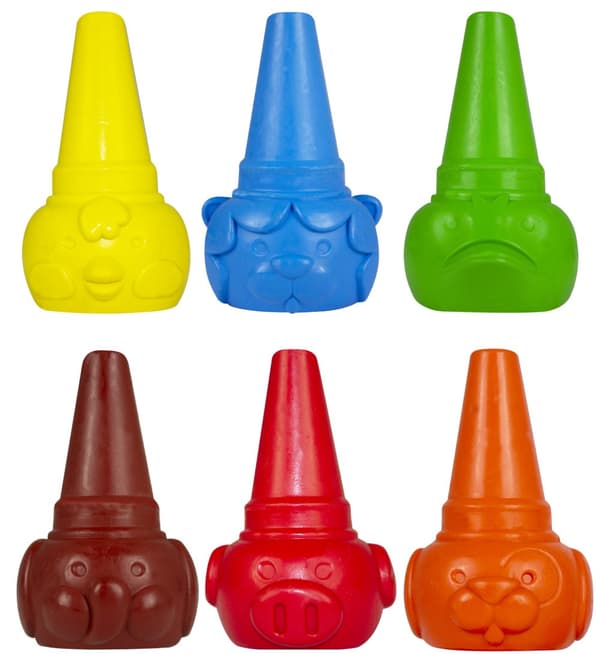 Småtting Småbarnskrita från 2 år 6-pack Sense