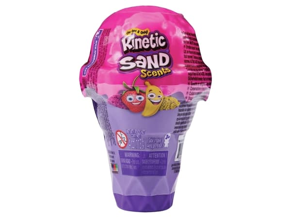 Kinetic Sand KNS RFL ScntSdIceCrmCnt BP M01 GML, Magisk sand för barn, 3 År, Giftfri, Multifärg